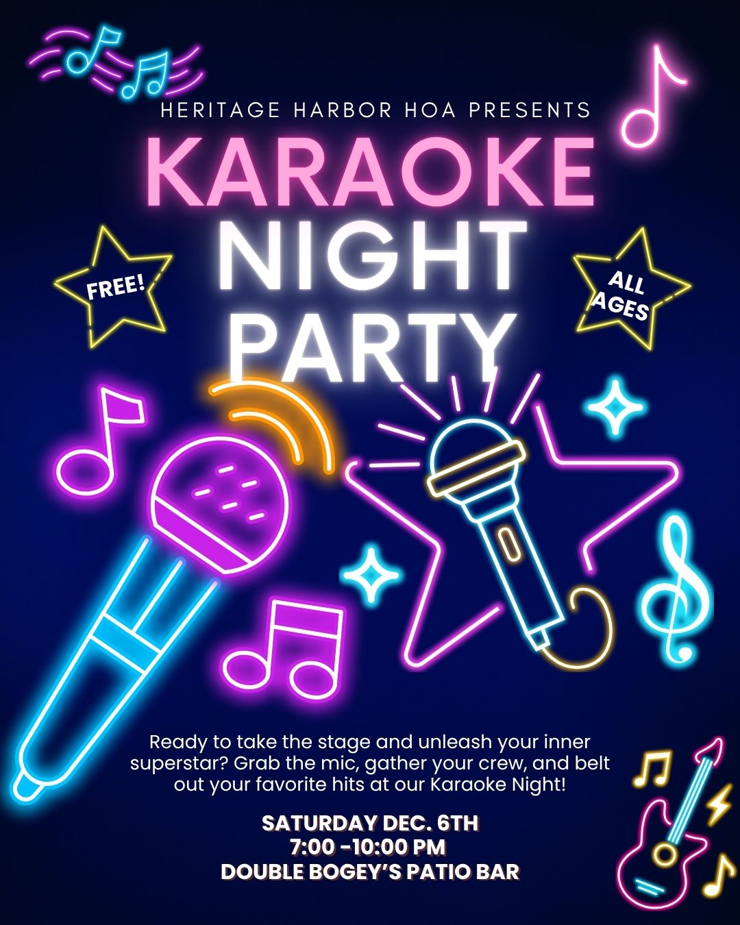 Karaoke Night Party 